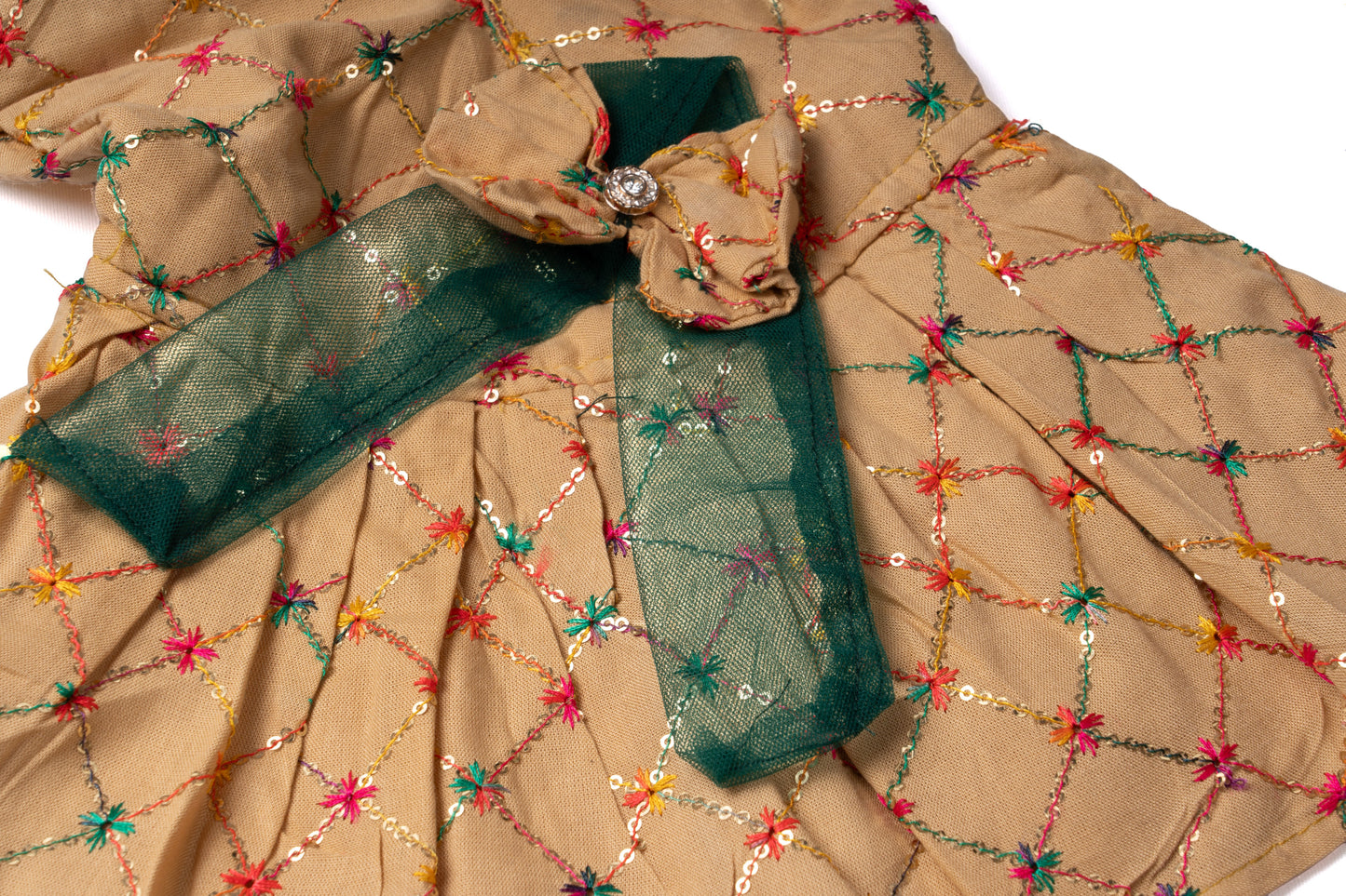 Cream Royale Pet Dress