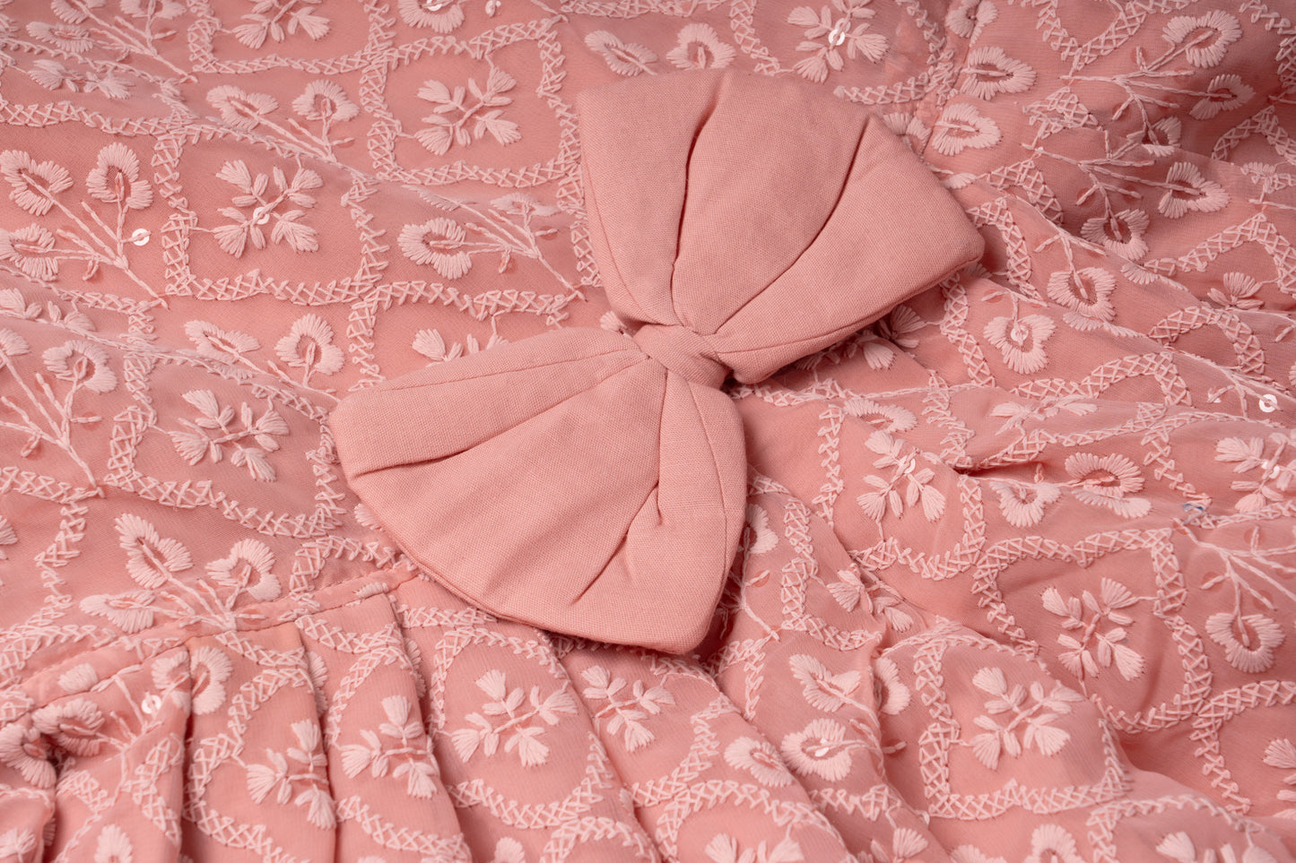 Peach Bloom Pet Dress