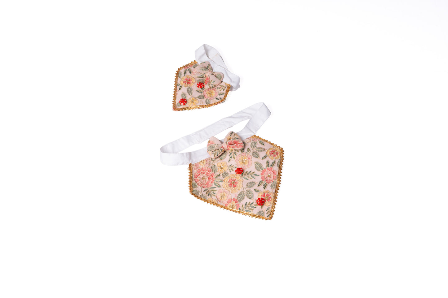 Festive Flair Bandana with hair bow
