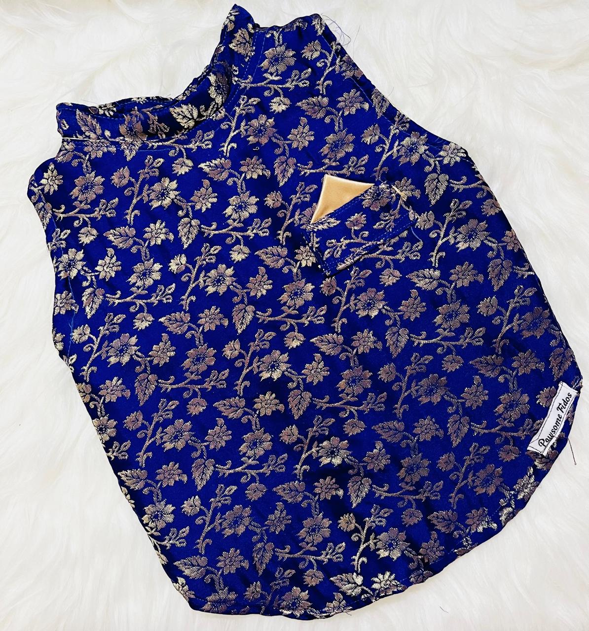Blue Majesty Sherwani