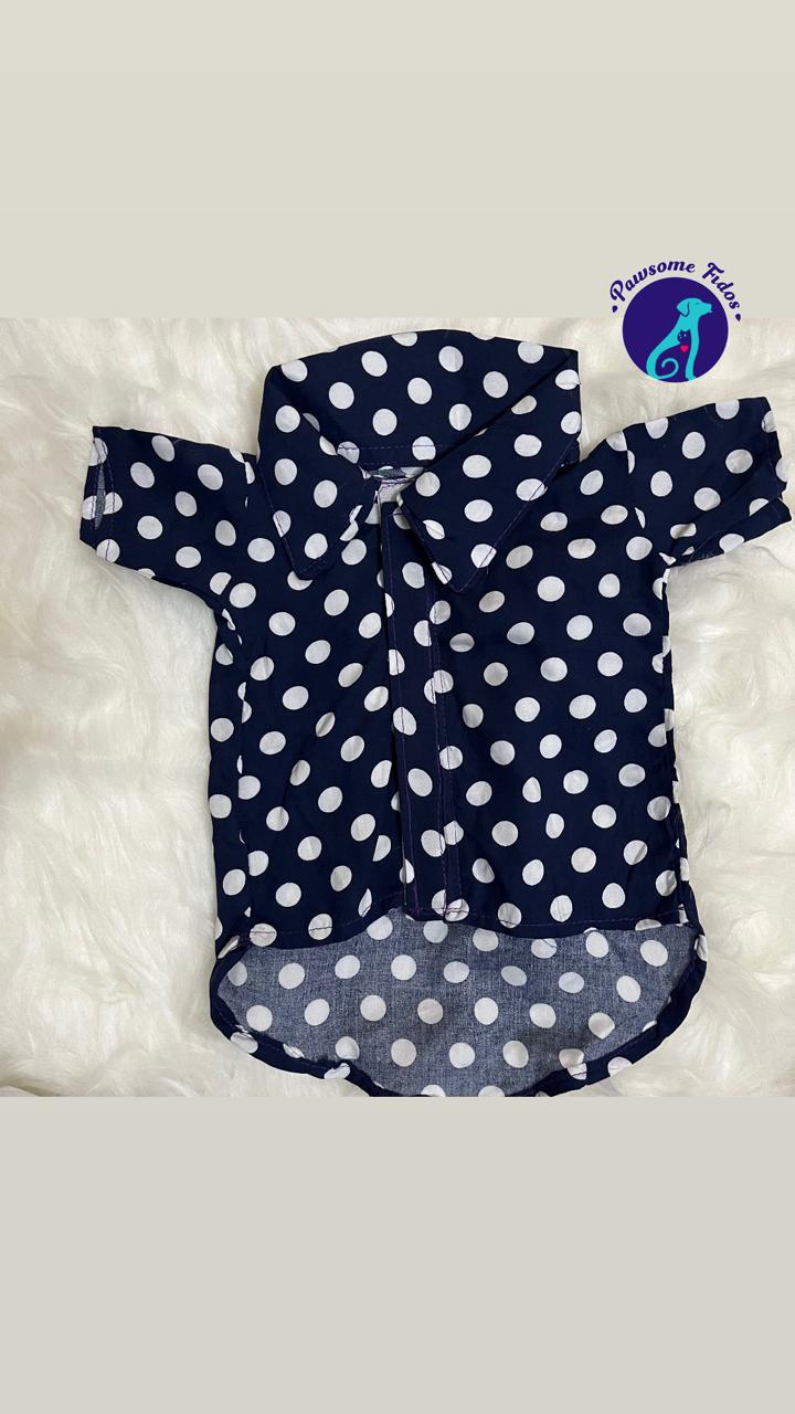 Polka Dot Pet Shirt