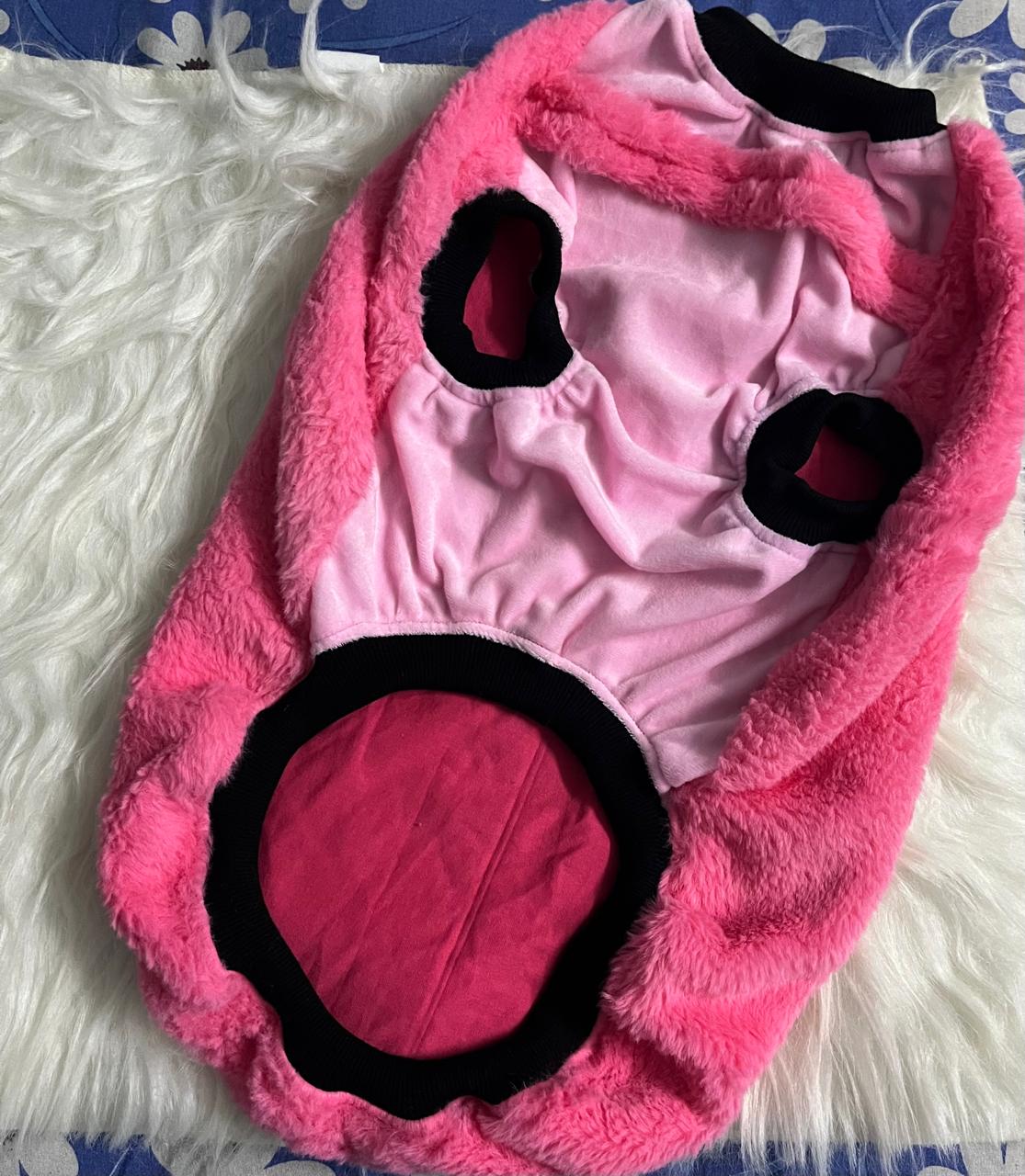 Pink Fur Tshirt