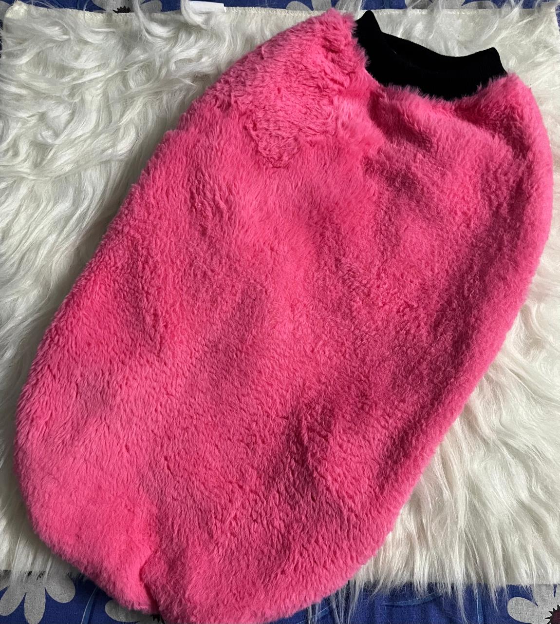 Pink Fur Tshirt
