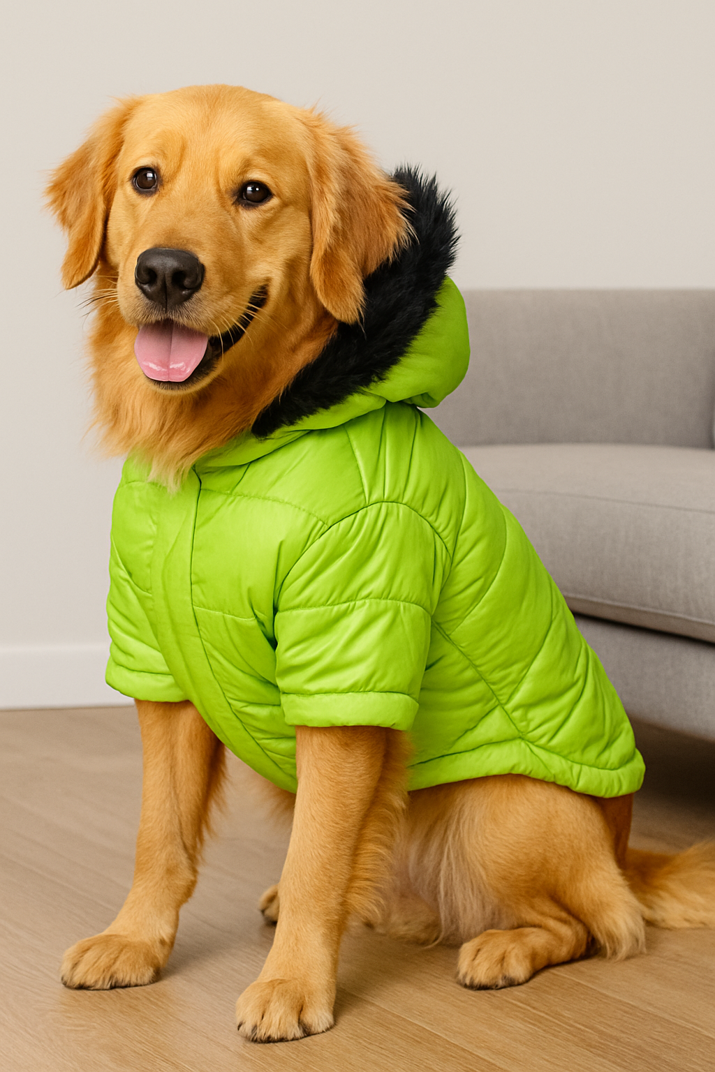 PuffPaw Winter Jacket with cap