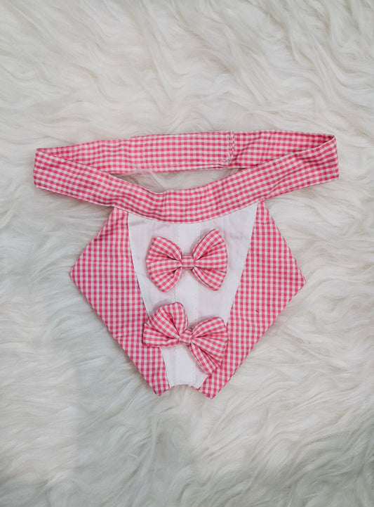 Pink Party wear Bandana