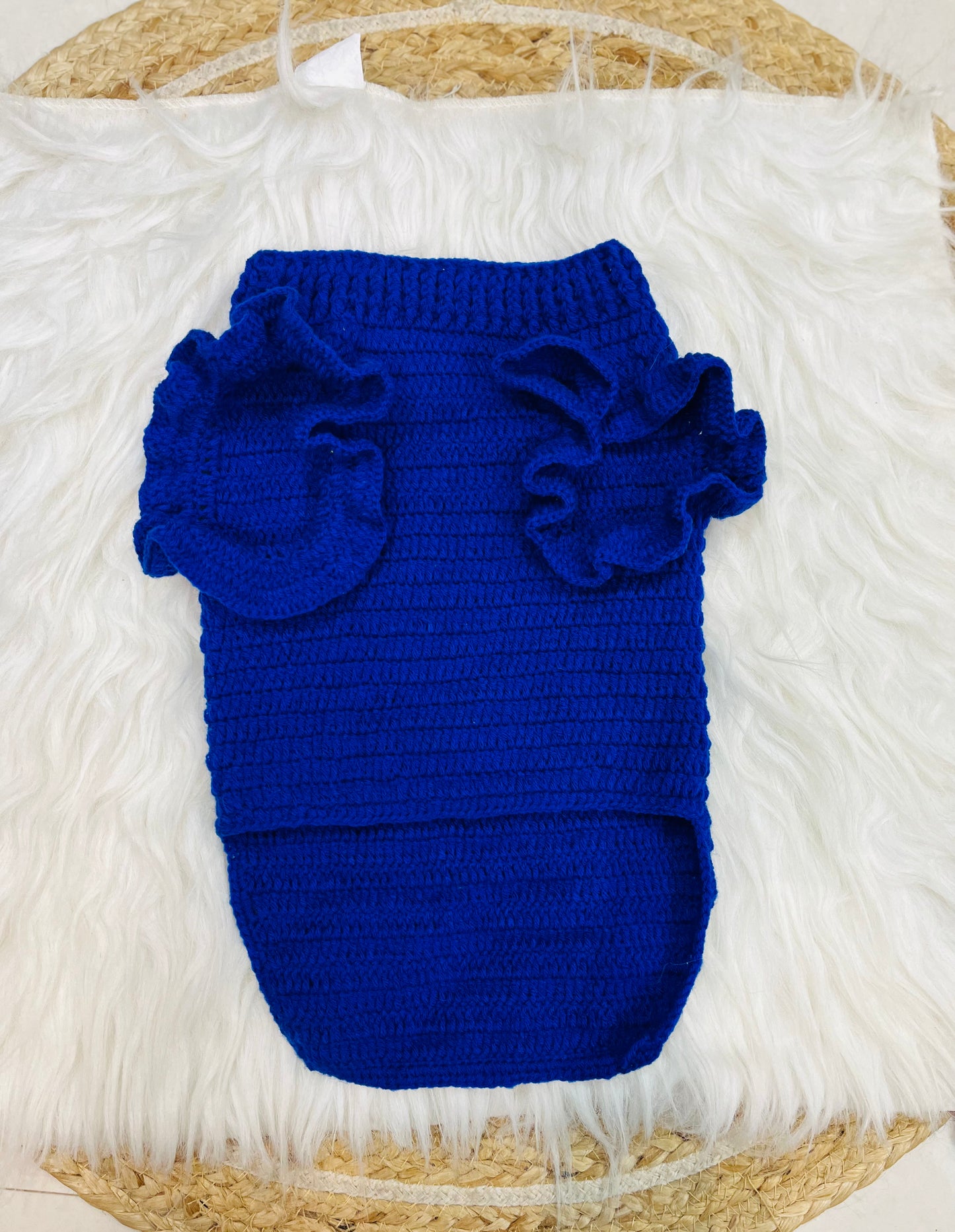 Sleeve Frill Sweater