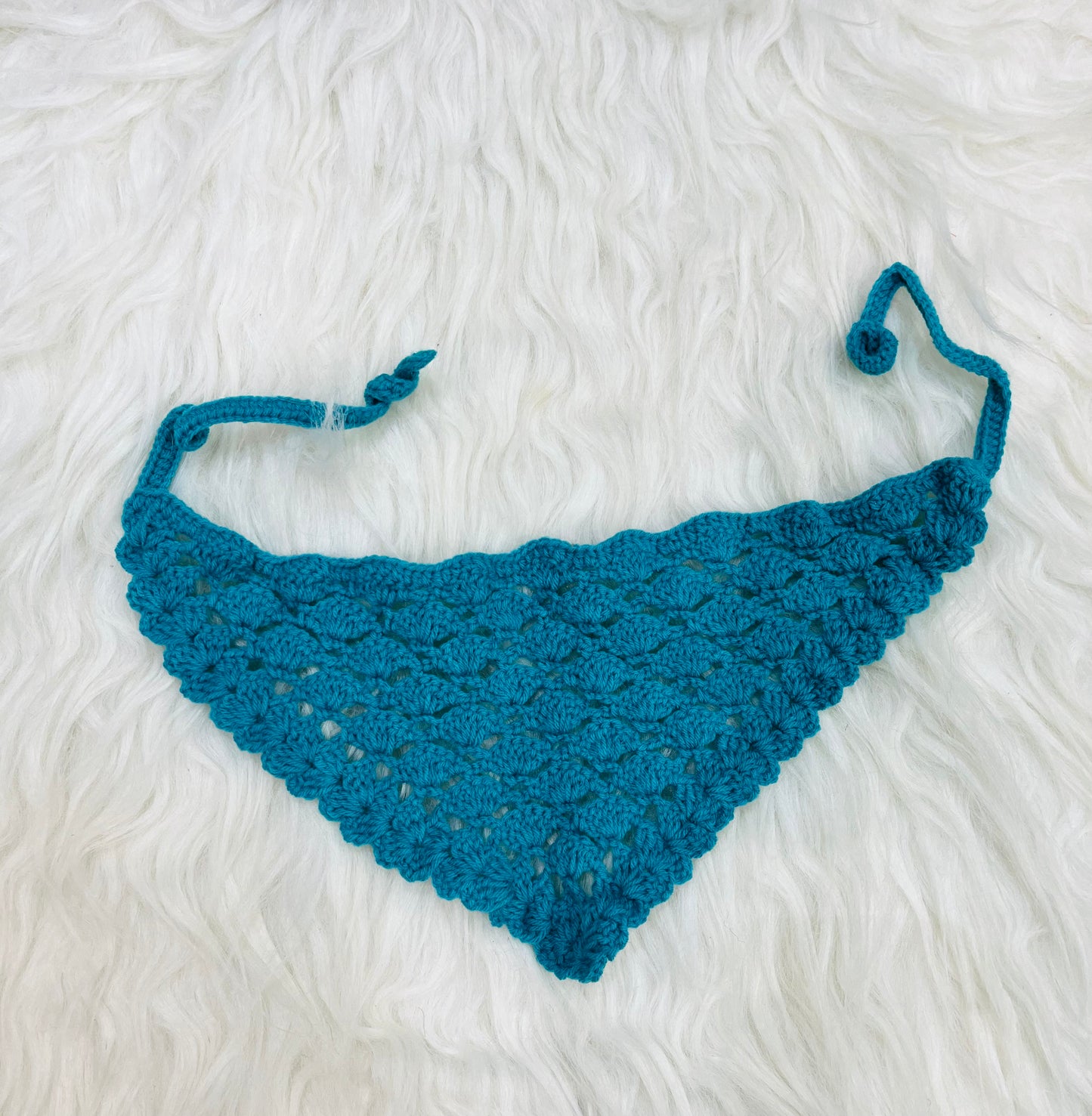 Pawsome Crochet Bandana