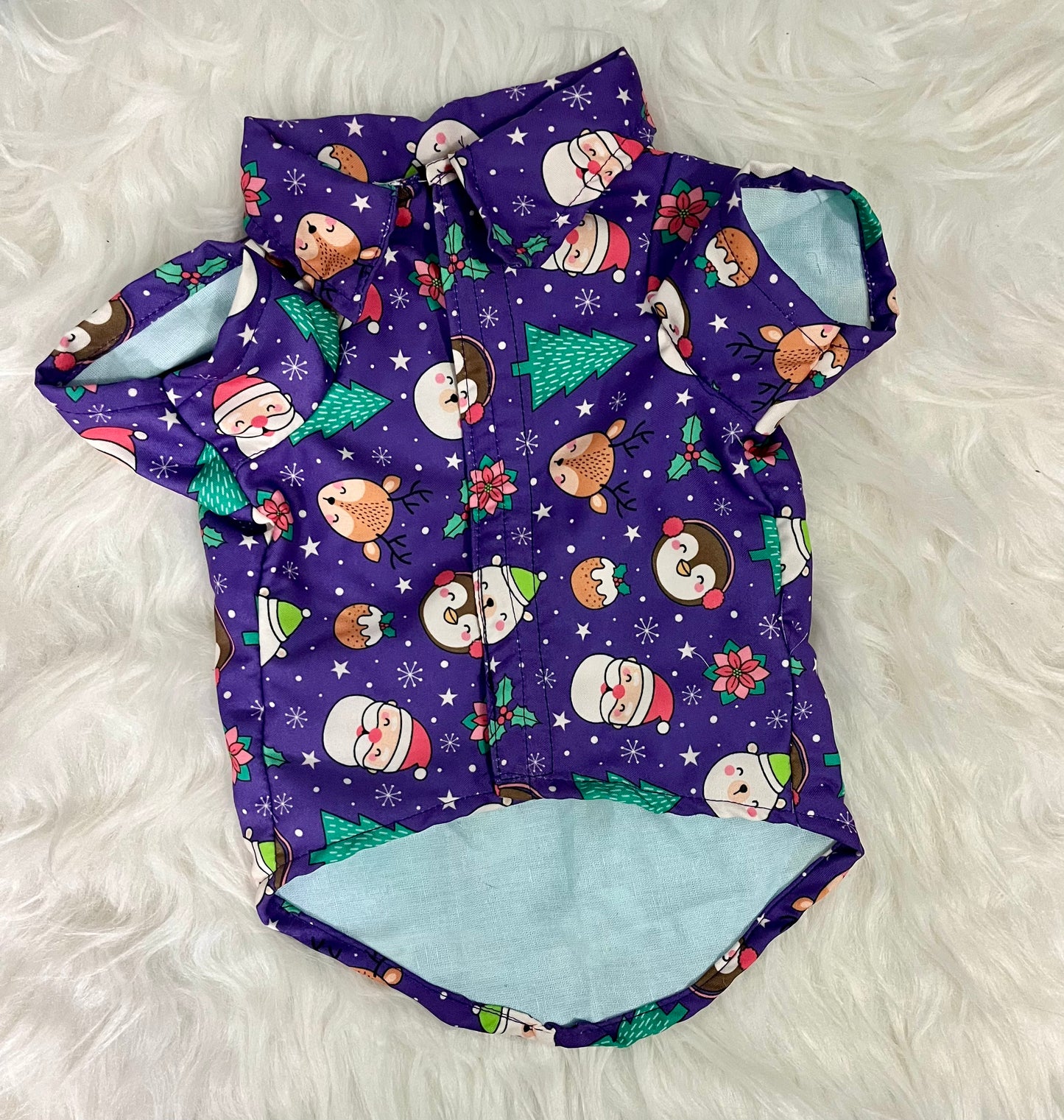 Santapaws Lavender Shirt