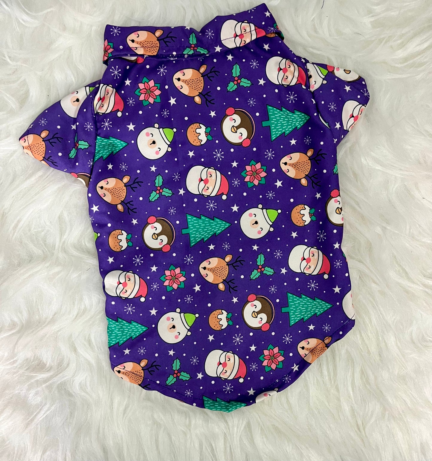 Santapaws Lavender Shirt