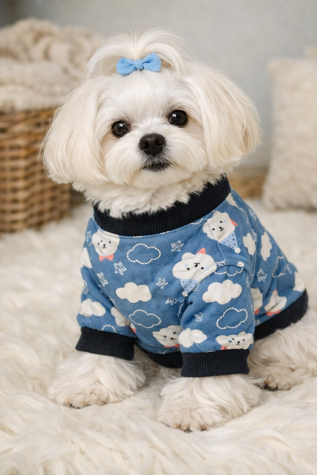 Cartoon Blue T-shirt