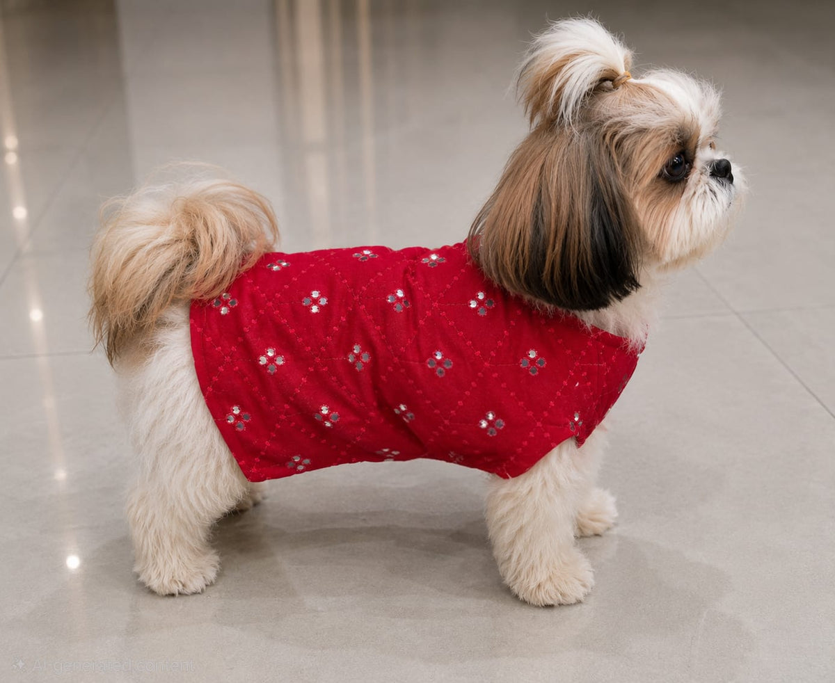 Majestic Red Kurta