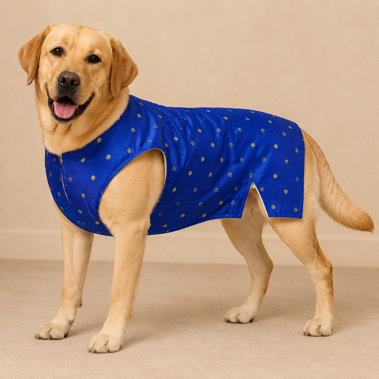 Blue Koti Shervani