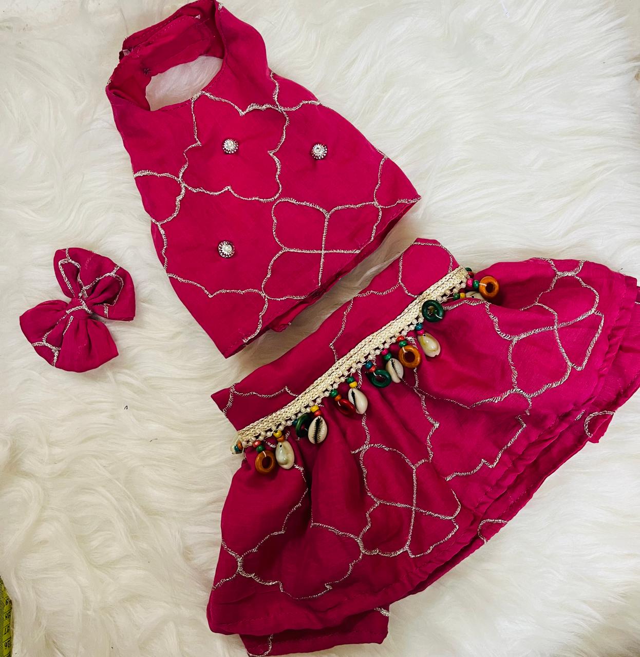 Pink Charm Lehenga