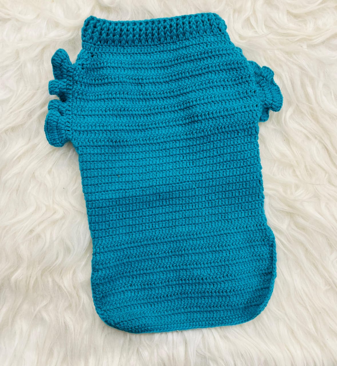 Sleeve Frill Sweater