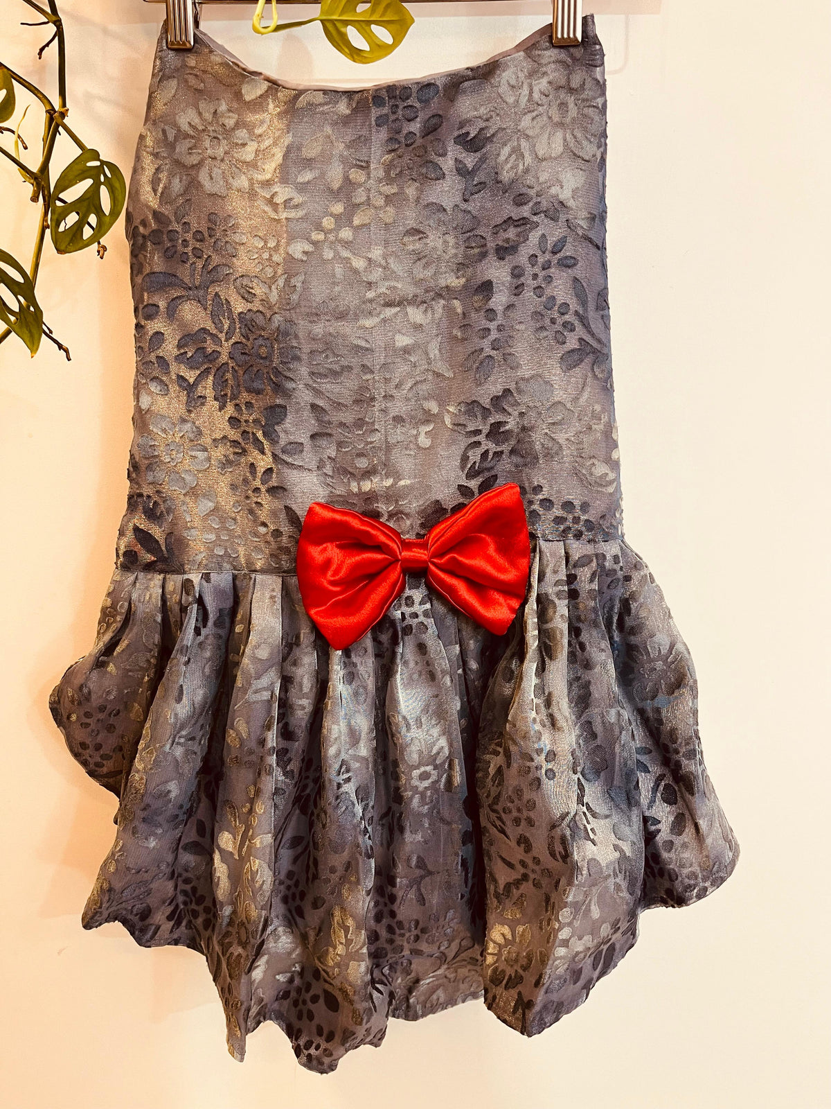 Grey Organza Frock